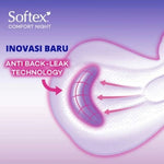 Softex Comfort Night 2 in 1 Pembalut Wanita Wing 29 & 36 cm 12 pcs