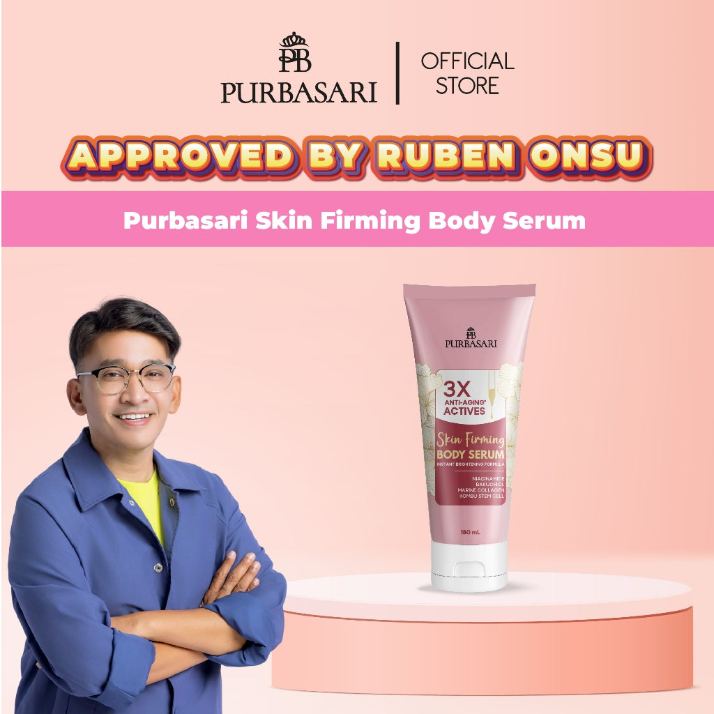 Ruben Onsu X Purbasari Body Serum 180 ml / Purbasari Body Serum