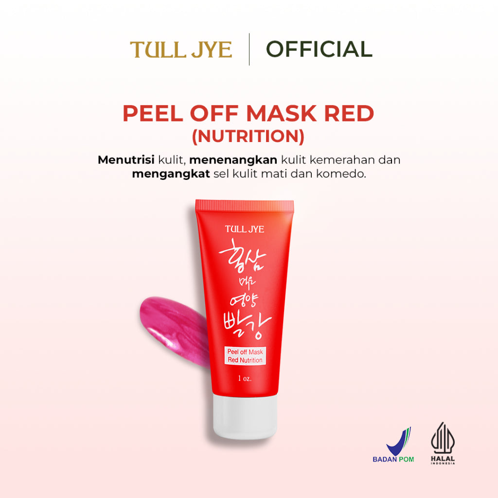 Tull Jye Peel Off Mask (Red - Nutrition)