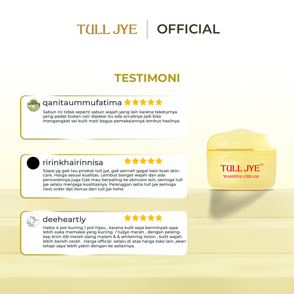 Tull Jye Washing Cream 1 (Kuning)