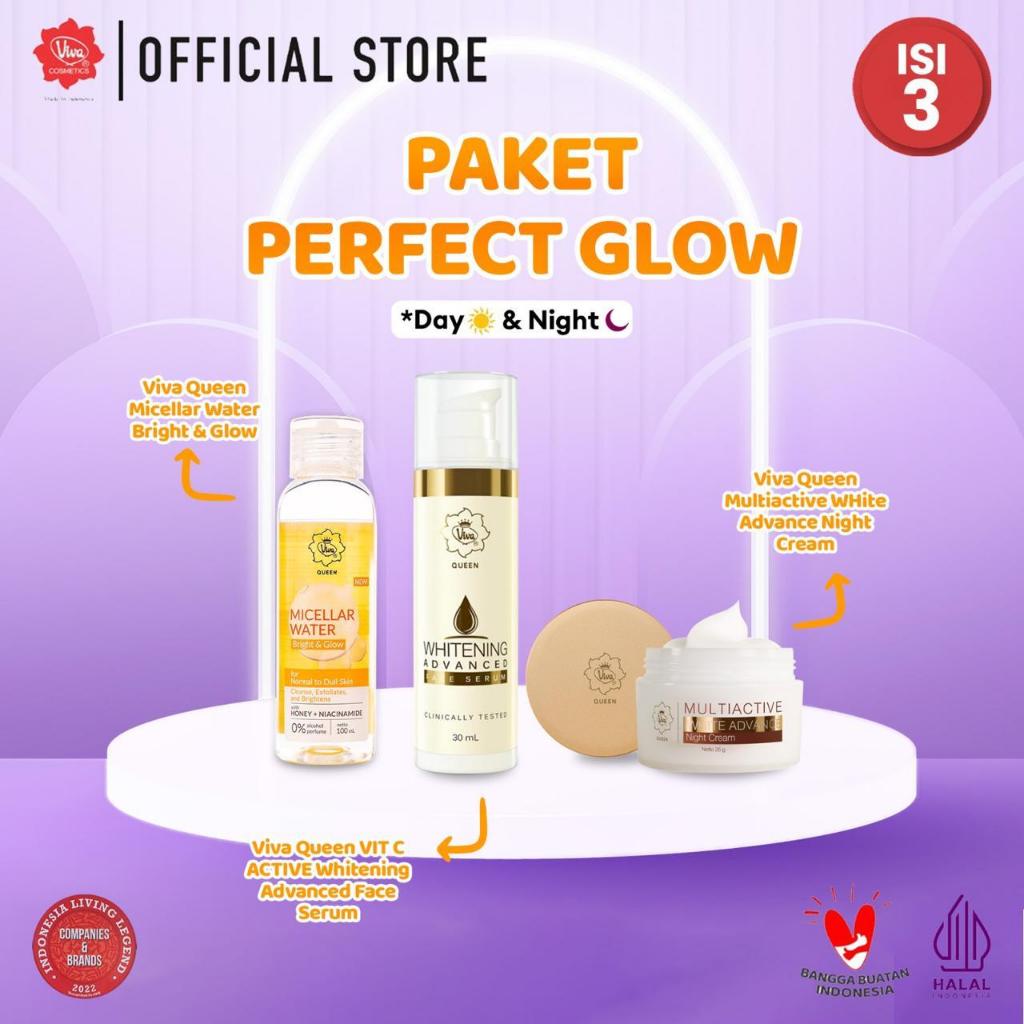 [PROMO] Paket VIT C ACTIVE Perfect Glow with NIACINAMIDE, Vit B3 (isi 3 pcs)