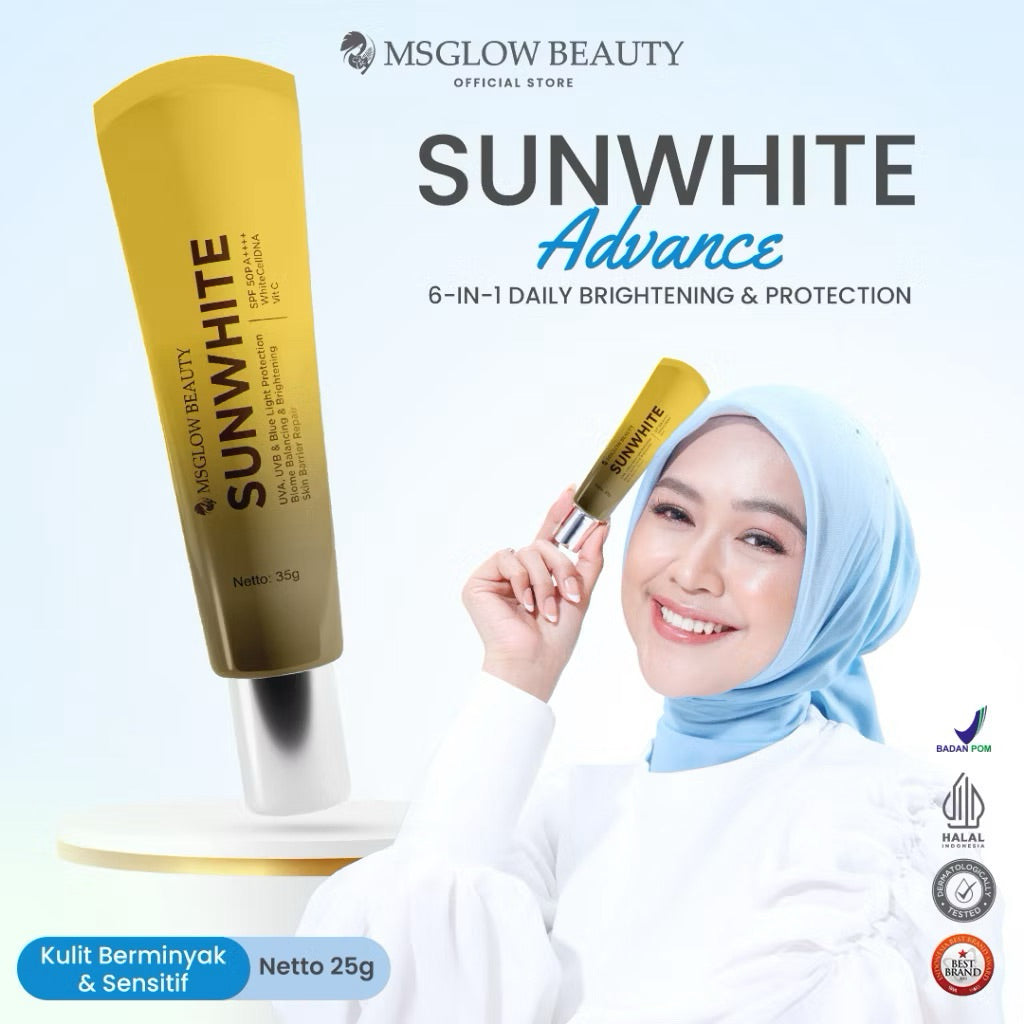 MS GLOW SUN WHITE VIT C - SUN SCREEN