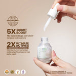 LICORICE BRIGHT SET - NPURE Bundling Licorice Serum + Licorice Moisturizer 30gr / Bright and Glow / Rangkaian Skincare / Mencerahkan