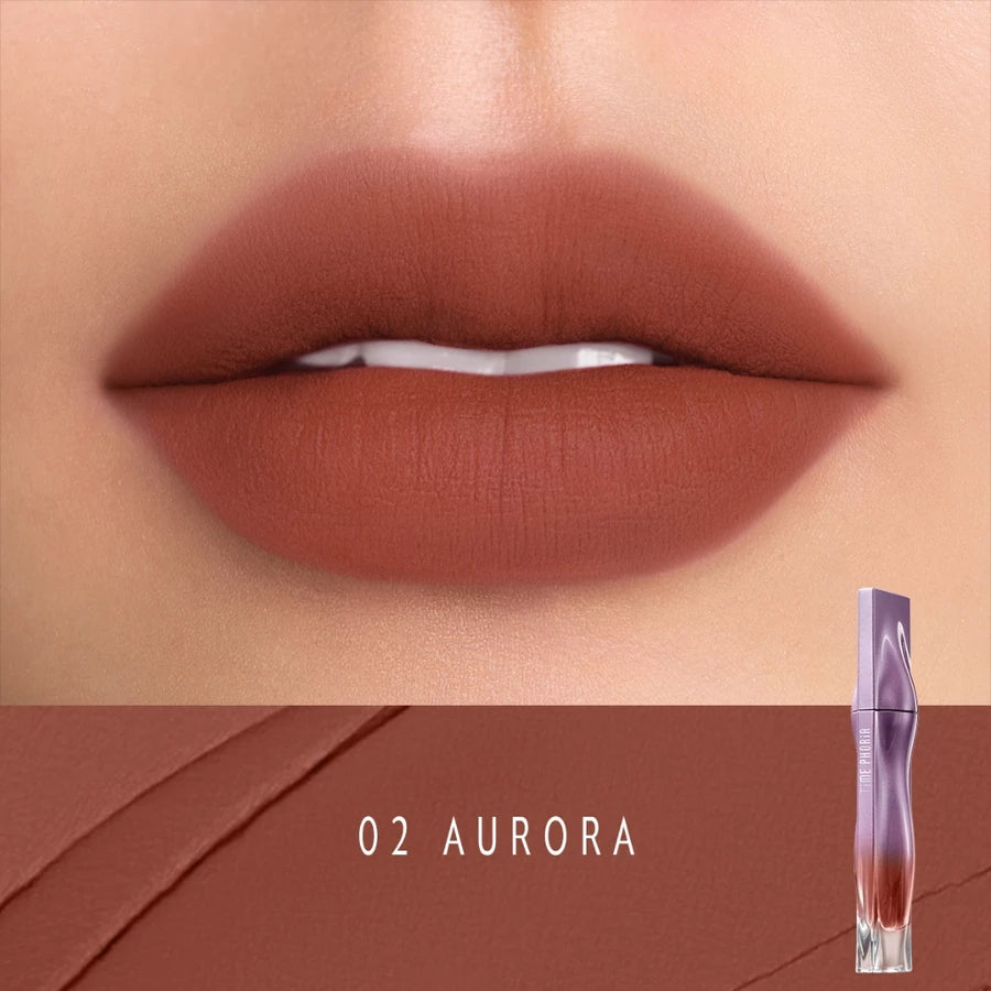 Lipstick TIME PHORIA - TASYA FARASYA APPROVED Nebula Velvet Lip Cream 4ML ORIGINAL Liptint Waterproof Tahan Lama Lip Stain Lipgloss Lipstik