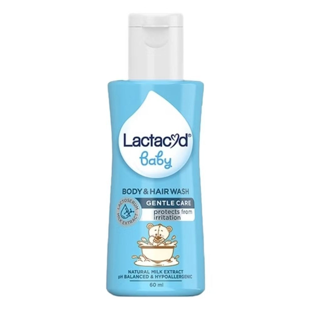 Lactacyd Baby Sabun Mandi & Sampo Bayi Gentle Care Botol 60 ml