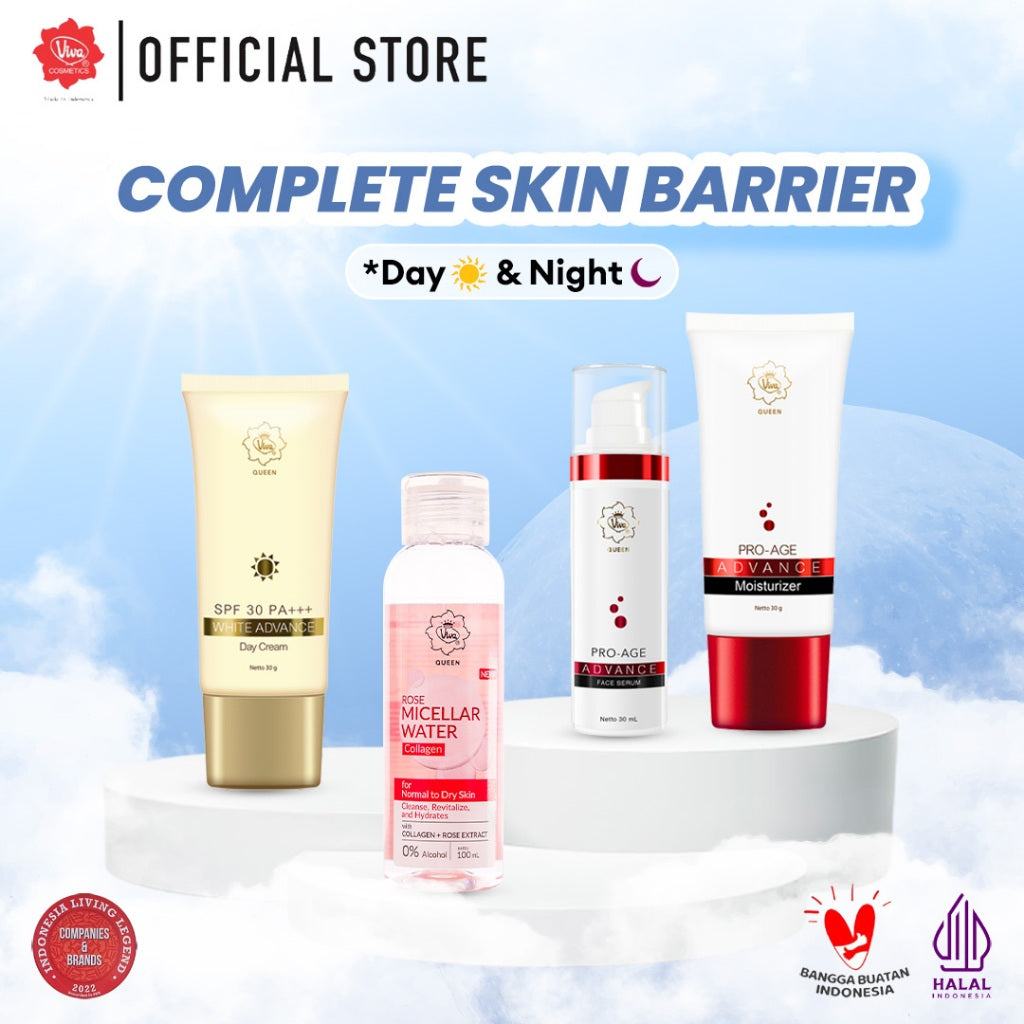 [PROMO] Paket Complete Skin Barrier With 3x CERAMIDE, HYALURONIC ACID, & ROSE EXTRACT