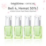[Hemat 4PCS] Glad2Glow Serum Series - Brightening Mencerahkan Mengurangi Flek Menghaluskan Kulit Meratakan Warna Skincare Kulit Memudarkan Jerawat Niacinamide AHA BHA Centella 377 Perawatan Kulit Peeling Lembut Eksfoliasi Tidak Perih g2glow official store