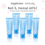 [Hemat 5PCS]Glad2Glow Facial Cleanser Series-Low PH Gel Centella Mencerahkan Pencerah Wajah Anti Jerawat Penuaan Hilangkan Flek & Tenangkan face wash Pembersih Wajah Membersihkan kotoran dan minyak Menjaga pelindung kulit Mengobati g2glow official store