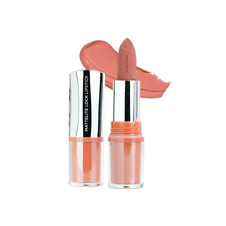 Azarine Mattelite Lock Lipstick 4 Gr | Smudgeproof Transferproof Smooth & Lightweight Lipstick