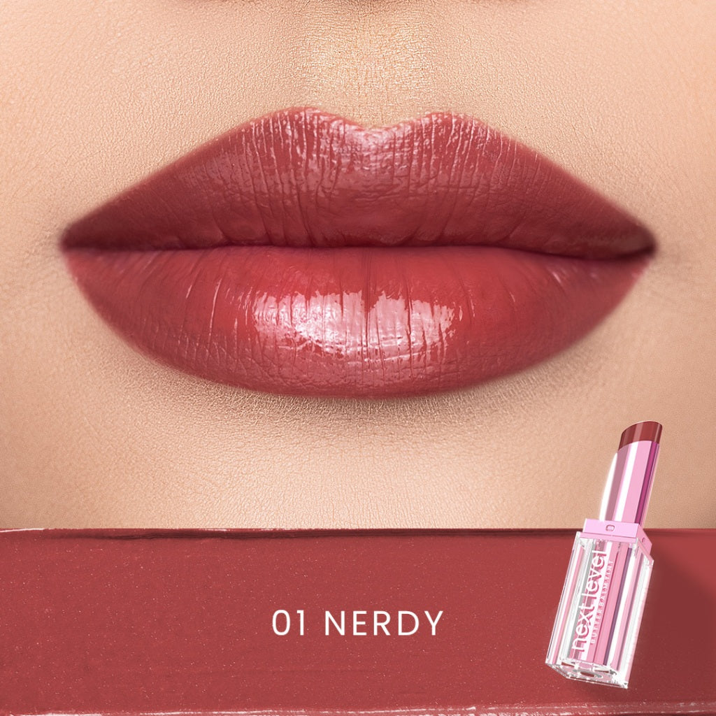 Hanasui Next Level Butter Balm - Color Butter Balm Tinted Lip Balm Melembabkan & Mencerahkan Bibir Lightweight & Cover Bibir Gelap Beauty Hyper Gloss Lip Balm