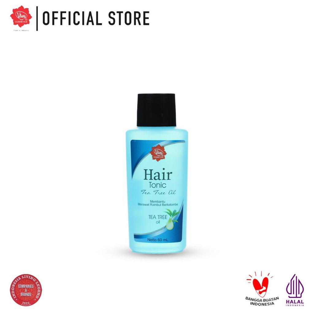 Viva Hair Tonic Anti Dandruff with Tea Tree Oil & Pro VIT B5 - 60 ml