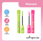 DAZZLE ME Lock And Pop! Duo Mascara Series VoluMAX-ing and LongLASH-ting || Mascara Smudgeproof Transferproof Waterproof Maskara Longlasting Tahan Lama 24 Jam