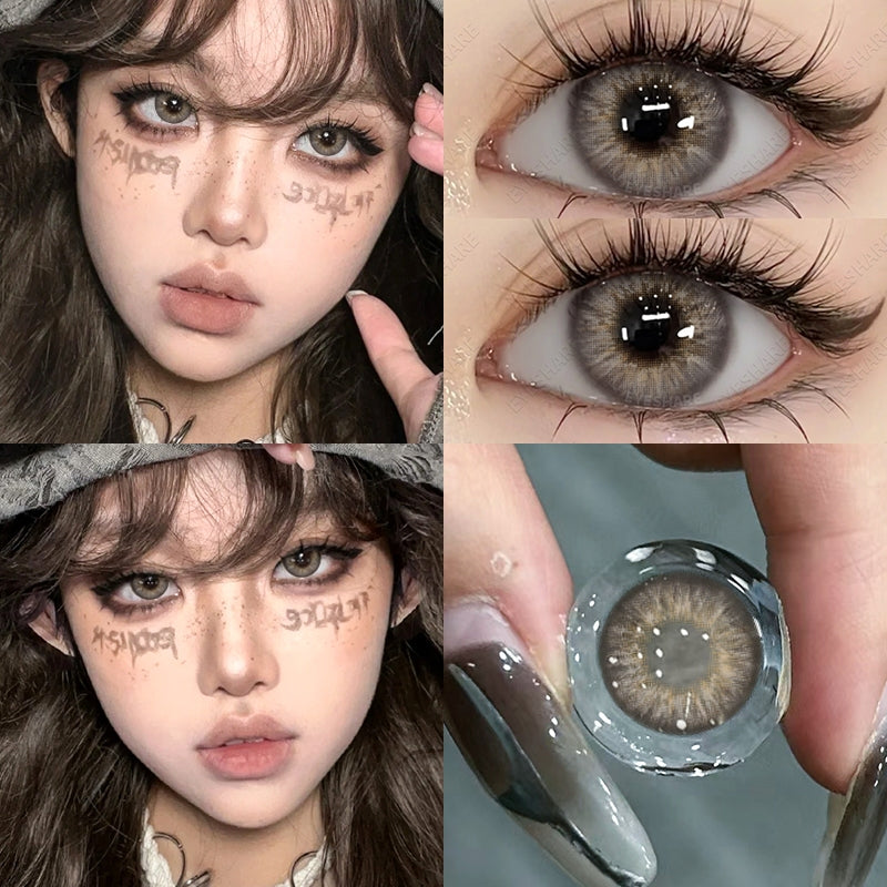 (0.00~-8.00) softlens minus PATTAYA 14.5mm soflens minus soflen minus Softlen Hitam 12 Months Use Korea Natural Contact Lensa