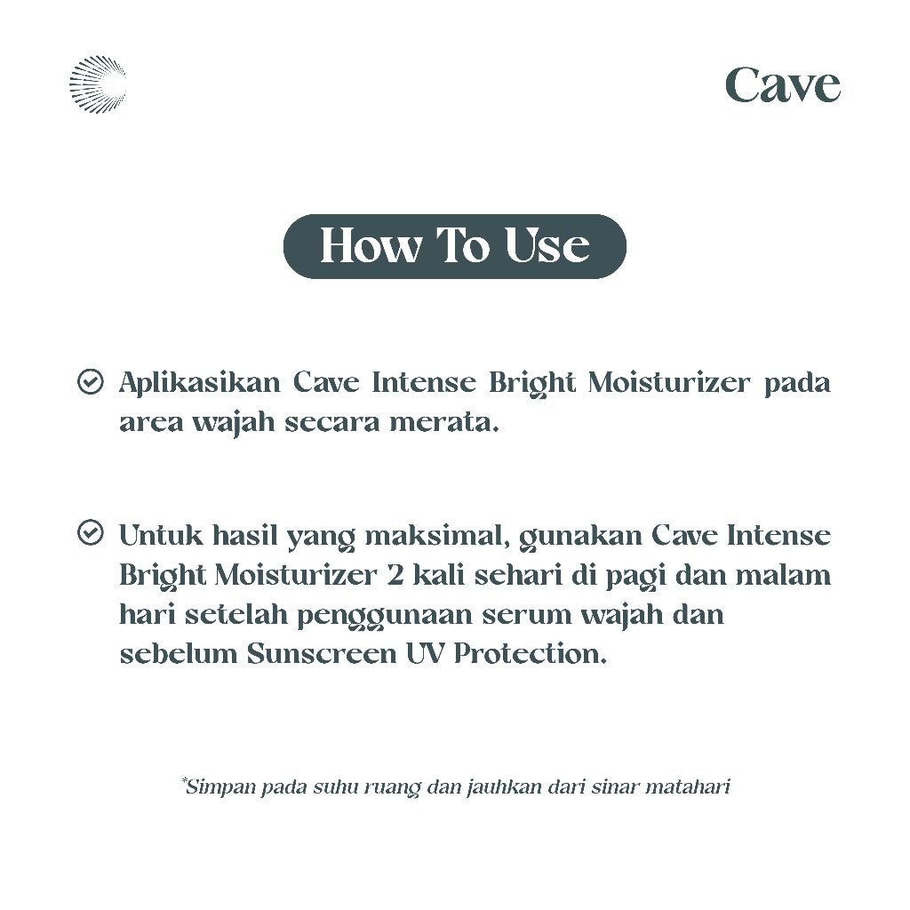 Cave Intense Bright Moisturizer