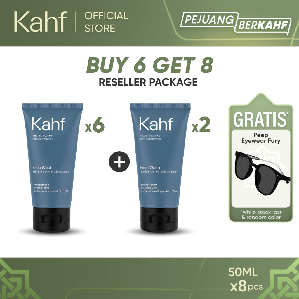[BUY 6 GET 8] Kahf Reseller Package Deodorant & Face Wash