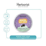 Herborist Scrub Tubuh Sea Salt & Volcanic Mud 200 g