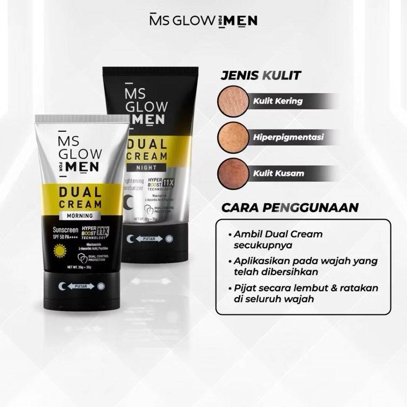 MS GLOW FOR MEN ENERGY BRIGHT CREAM