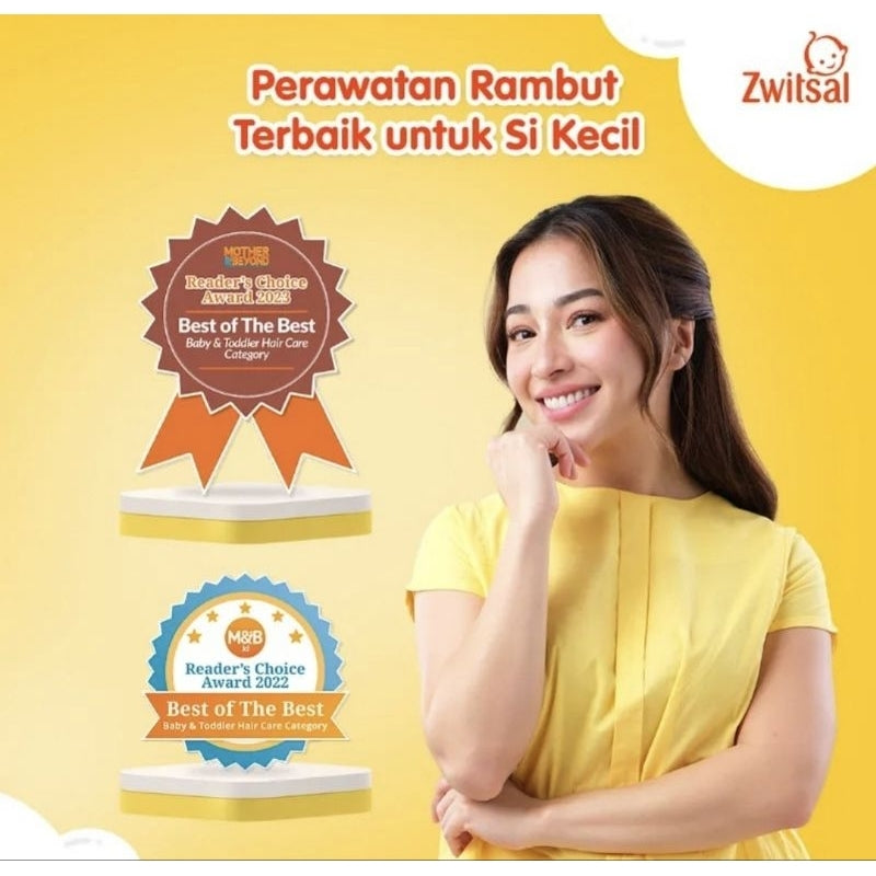 Zwitsal Natural Lotion Rambut Bayi Aloe Vera, Kemiri & Seledri 100 ml