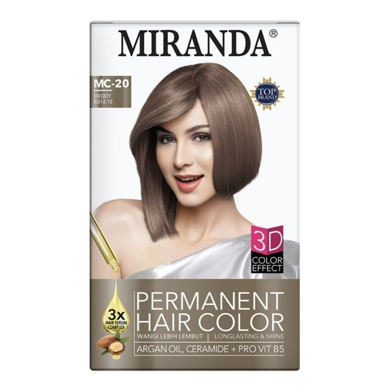 Miranda Pewarna Rambut Wanita 30 Ml Lengkap