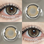 Eyeshare Softlens (Gratis Kotak Cermin) Boston Brown 14.2MM 1Pasang Lensa Kontak Warna Natural