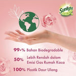 Sunlight Sabun Cuci Piring Ekstra Lembut Refill 600 ml