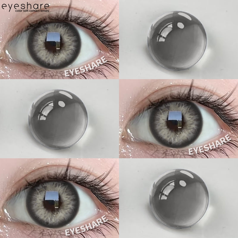 Eyeshare Softlens Minus (0.00~-7.00) Bali Gray Lensa Kontak Softlens Murah
