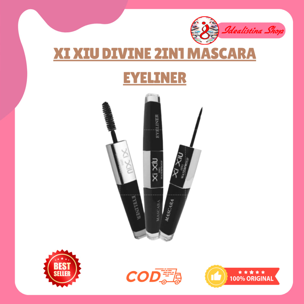Xi Xiu Divine 2in1 Mascara Eyeliner Waterproof