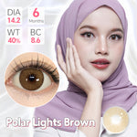 [beli 1 gratis 2] Mysticeyes Softlens Brown Series minus 0.00s/d-6.00 1 Pasang Softlens +Air Pencuci Softlens 60ml+lenscase