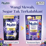 Molto Parfum + Protect Pelembut & Pewangi Pakaian Refill 550 ml