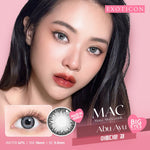 Exoticon Softlens MAC Series Hitam Anggun | Cokelat Manis | Abu Ayu | Biru Jelita | Soflens Big Eyes