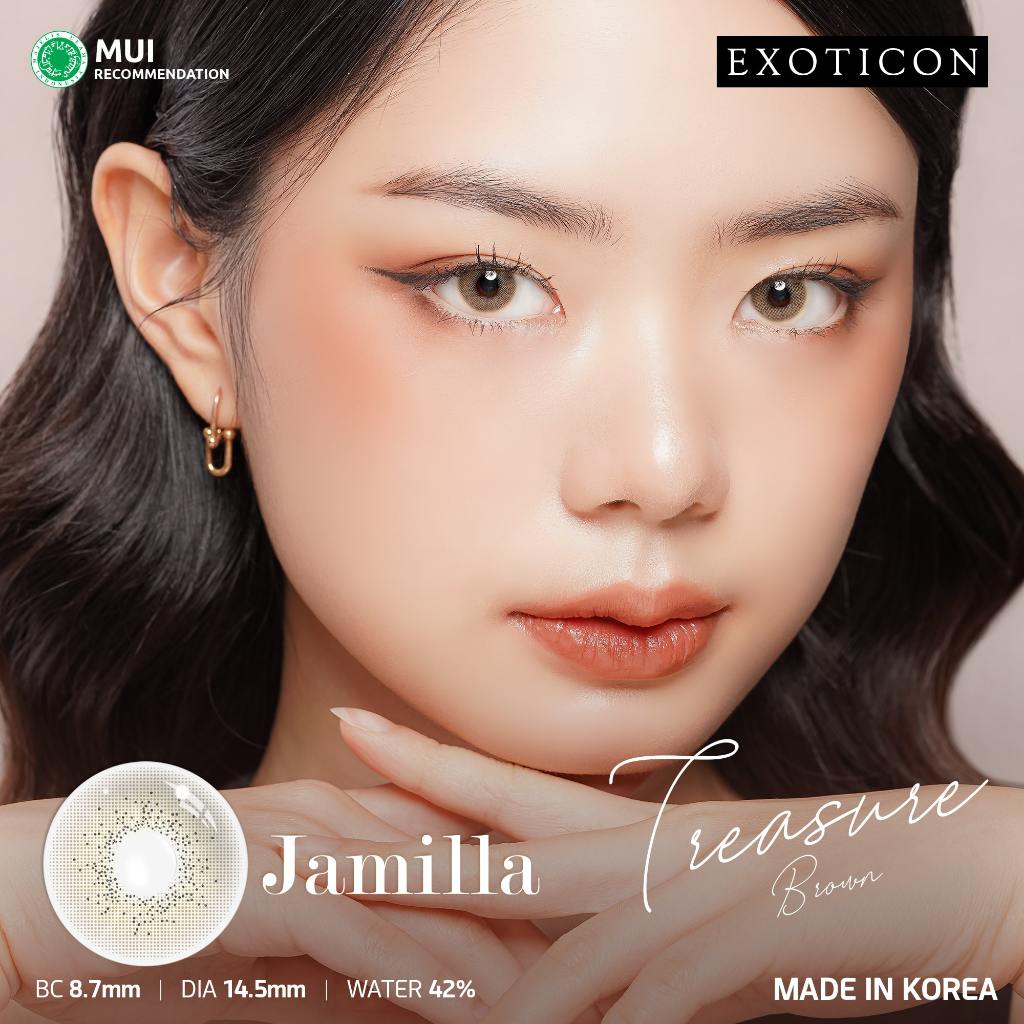 Exoticon Softlens Brown Series (Plano Only) Soflens Normal