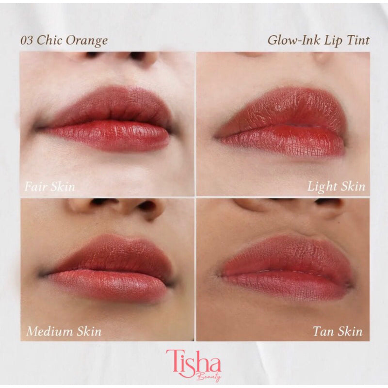Tisha Beauty Glow Ink Lip Stain – Melembabkan & 8hour Stain Transferproof 25ml