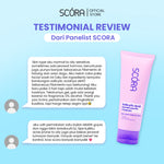 IRIT BEBAS JERAWAT-SCORA Salicylic Acid Gentle Low pH Cleanser Sabun Cuci Muka Oily Acne Prone Skin Friendly [TwinPack 2 Pcs]