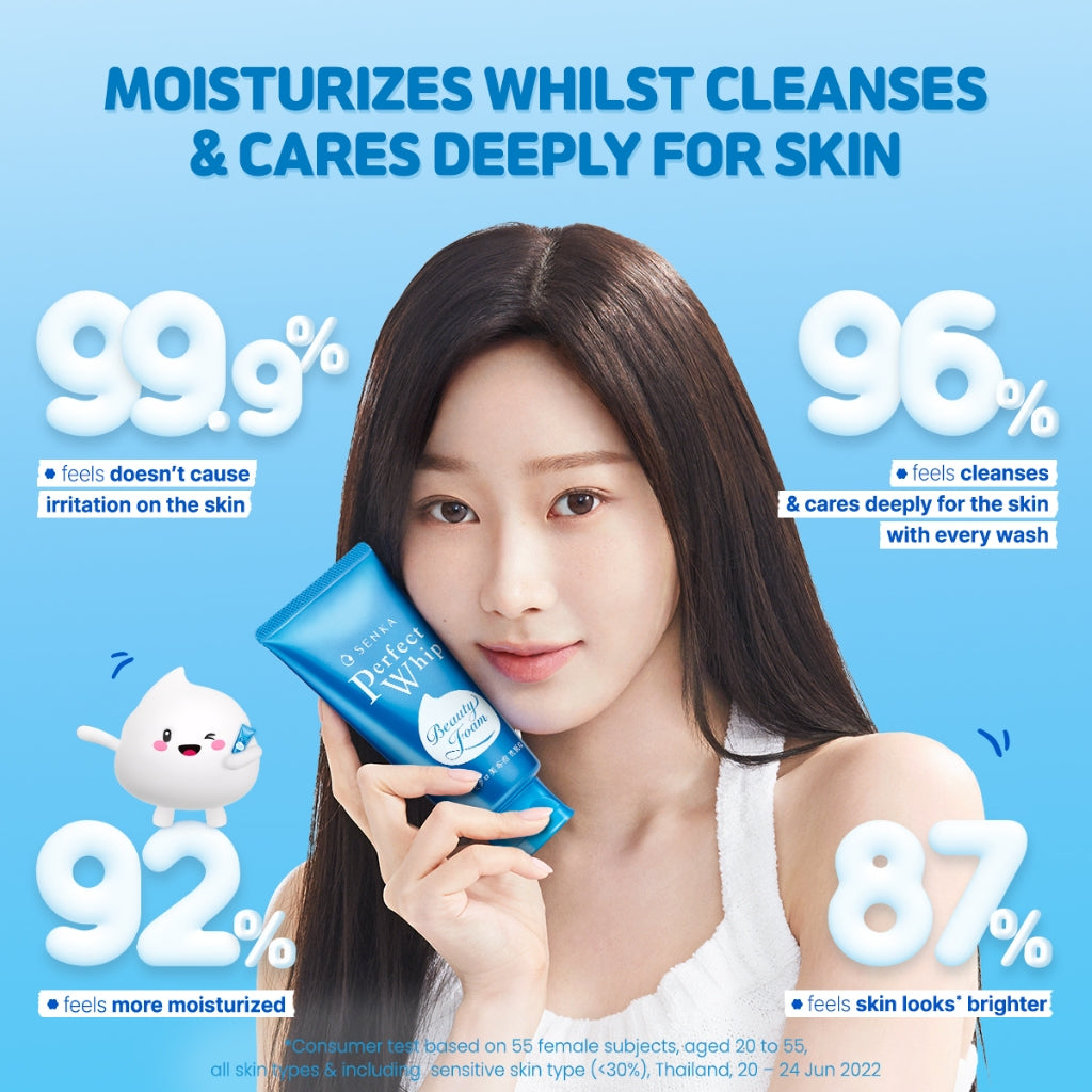[Special Bundle] SENKA Deep Moist Serum 30ml + Perfect Whip U 120g