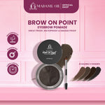 Madame Gie Madame Brow On Point – Make Up Eyebrow Pomade Cream Pensil Alis Water proof