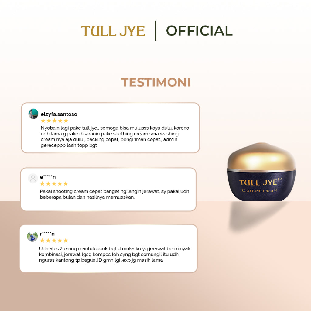 Tull Jye Soothing Cream
