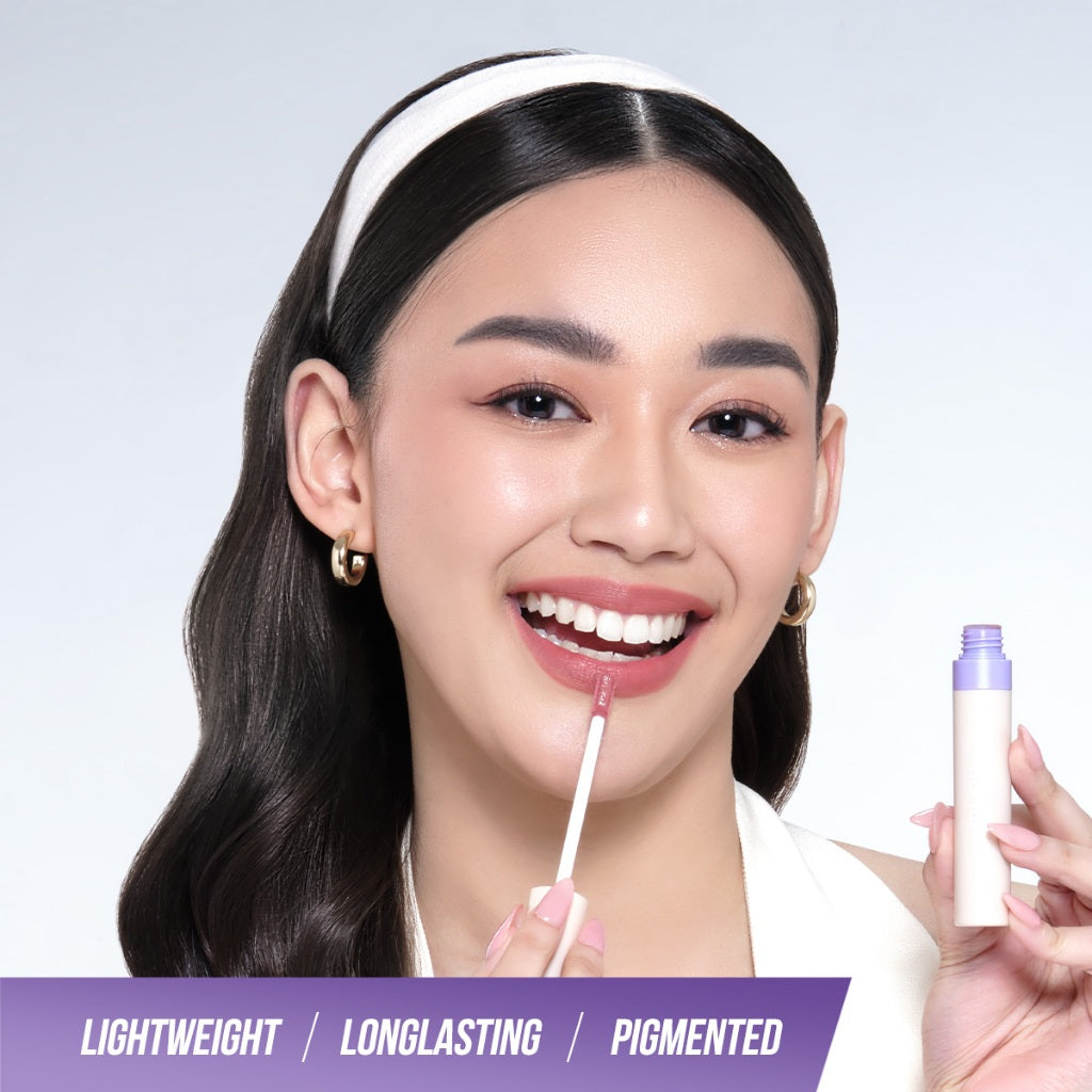 Implora Day To Day Lite Matte Lip Cream | Ringan Melembapkan | Hyaluronic Acid Lipstick