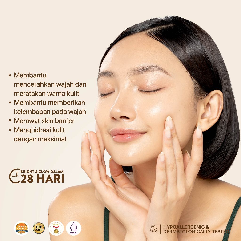 LICORICE BRIGHT SET - NPURE Bundling Licorice Serum + Licorice Moisturizer 30gr / Bright and Glow / Rangkaian Skincare / Mencerahkan