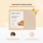 Implora Cleansing Face & Body Bar Soap | Body, Face & Hand Cleanser