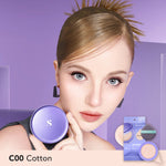 SOMETHINC [2 PCS] Bundle Refill CoverBlur Pro Filter Breathable Cushion SPF 40 PA++++ + Copy Paste Tinted Sunscreen SPF 40 PA++++ |  Seamless Cushion Dengan High Coverage, Smooth Satin Finish, Ringan Digunakan | Skin Tint Ringan Dengan Finish Dewy