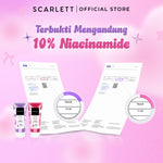 【NEW LAUNCH】BUNDLING Scarlett Fragrance Brightening Body Serum 170ml & Scarlett Whitening Extrait De Parfum 30ml ( Velvet Rouge / Purple Kiss )  | Melembapkan mencerahkan meratakan warna kulit, Kulit cerah wangi mewah