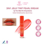 Noera 3 in 1 Jelly Tint Pearl Dream | Lip Tint Jelly