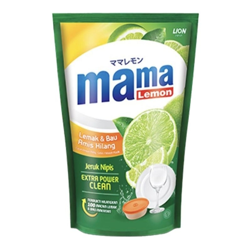 Mama Lemon Sabun Cuci Piring Jeruk Nipis Refill 430ml/680ml/950ml