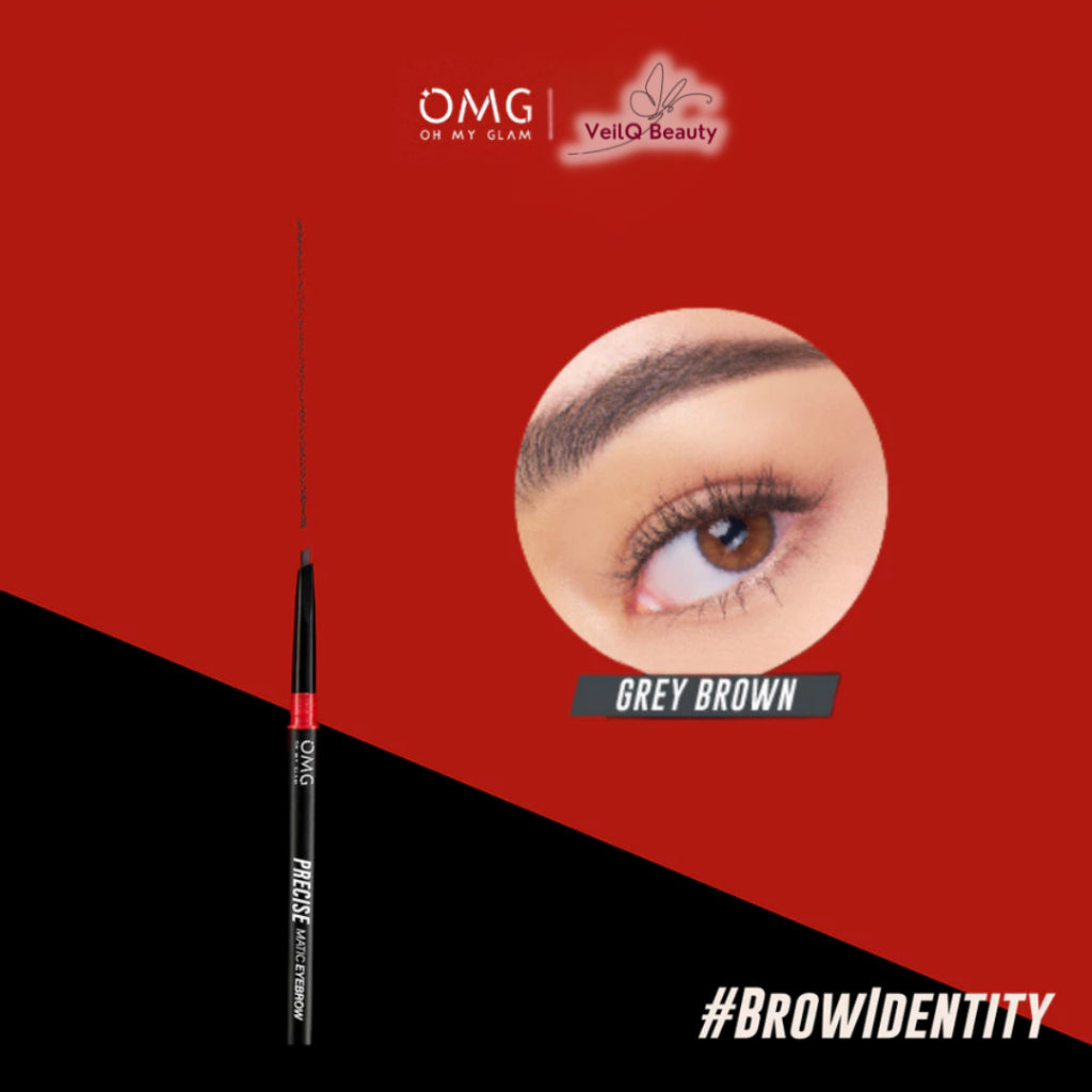OMG Oh My Glam LASHTENTION Waterproof Mascara Precise Matic Eyebrow
