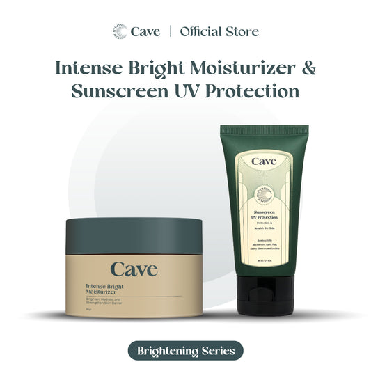 Cave Intense Bright Moisturizer + Sunscreen UV Protection