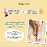 Herborist Scrub Tubuh Sea Salt & Volcanic Mud 200 g