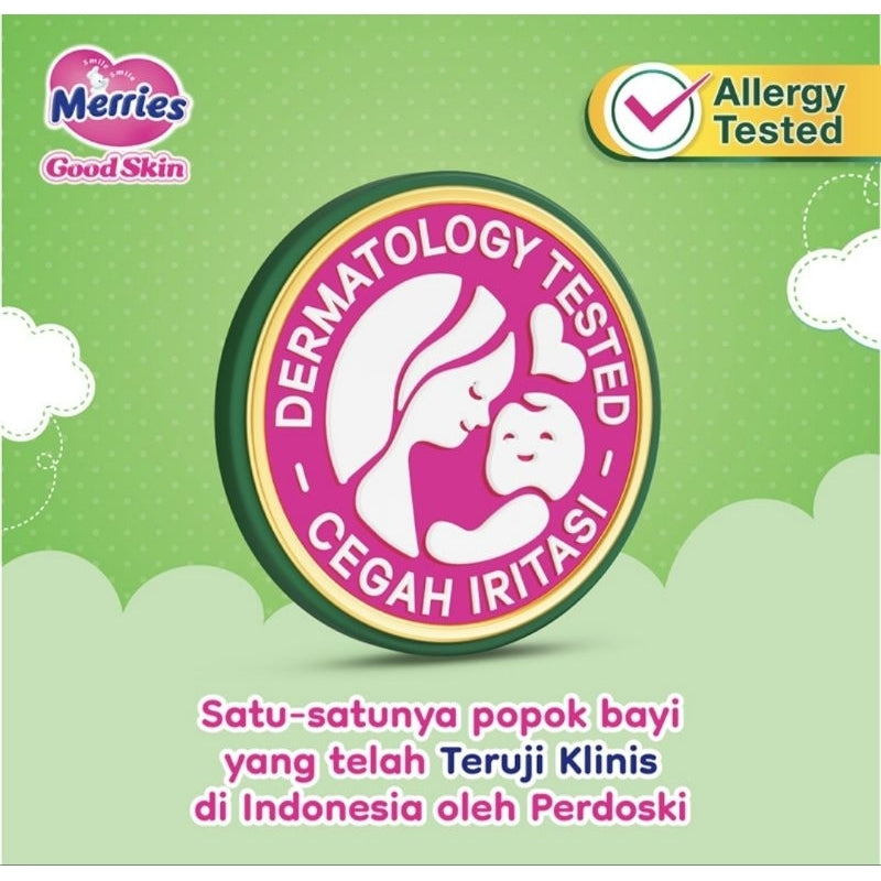 Merries Good Skin Popok Celana Bayi XL 16 pcs