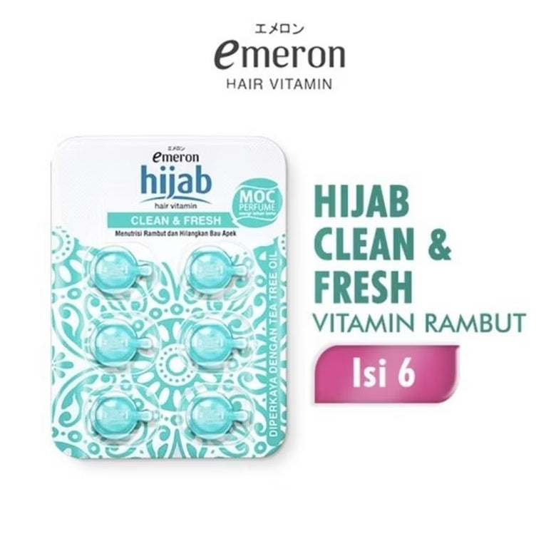 Emeron Hijab Vitamin Rambut 6 pcs