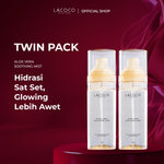 [Twin Pack] Lacoco Aloe Vera Soothing Mist 100ml - Calming Spray untuk Menghidrasi dan Menyejukan Kulit Wajah