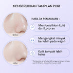 Glad2Glow Volcano 3D Acid Pore Clay Stick Masker Wajah Clay Masker Stik Deep Cleansing Pori Pori Masker Komedo Dan Pori Pori Wajah Pembersih Komedo clay Masker Masker Organik Masker Jerawat Sheetmask Masker Glad2Glow Clay Mask Masker G2Glow Official Store